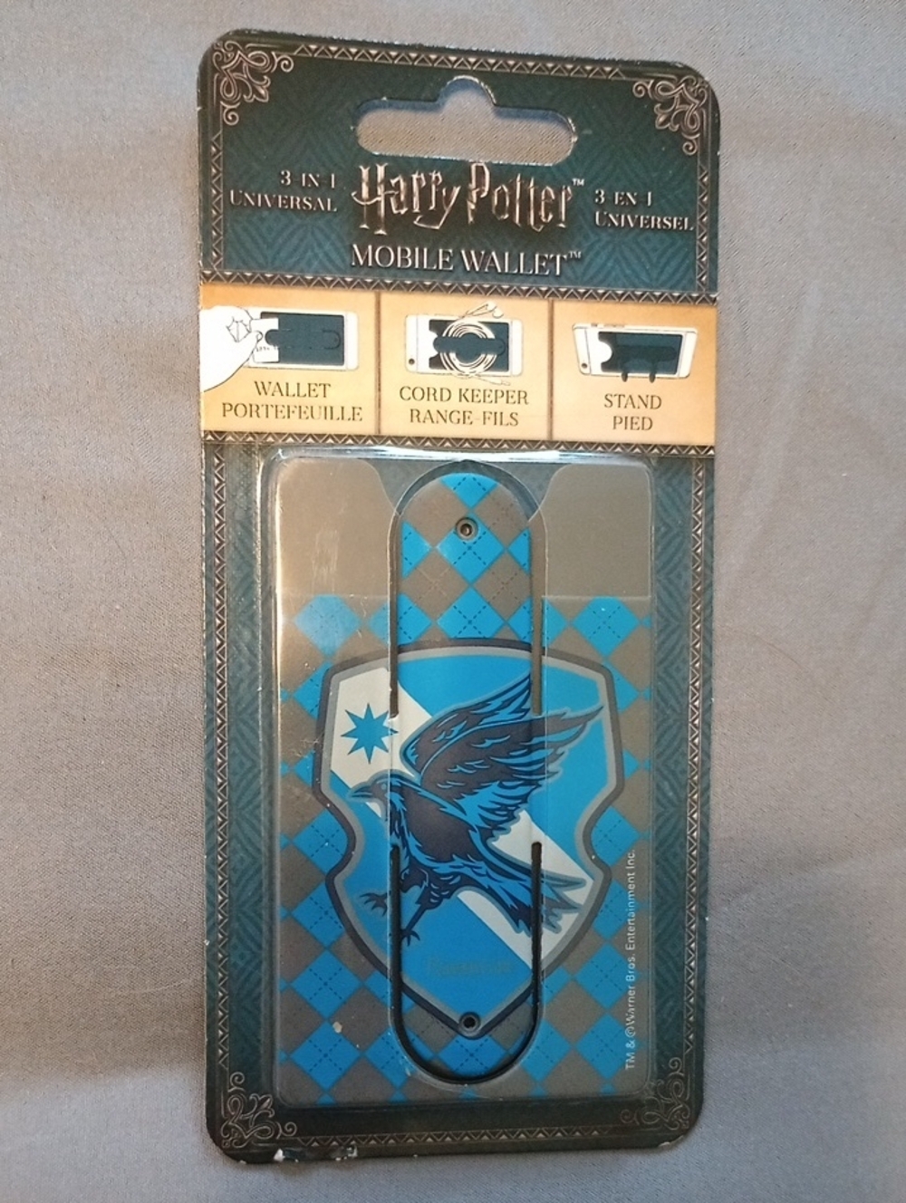 Warner Bros. Harry Potter Ravenclaw Blue Mobile Wallet NWT